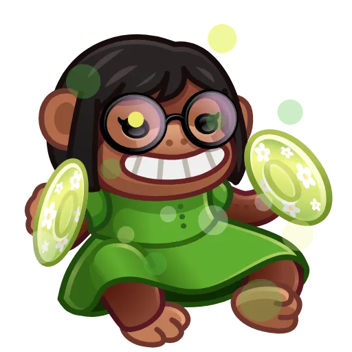 🐒 Стикер «Jolly Chimp» для Telegram
