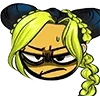 😠 Эмодзи «Jolyne Kujo Cursed» для Telegram