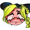 ☺️ Эмодзи «Jolyne Kujo Cursed» для Telegram