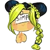 😍 Эмодзи «Jolyne Kujo Cursed» для Telegram