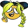 👌 Эмодзи «Jolyne Kujo Cursed» для Telegram