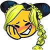 😁 Эмодзи «Jolyne Kujo Cursed» для Telegram