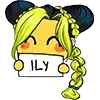 ☺️ Эмодзи «Jolyne Kujo Cursed» для Telegram
