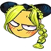😒 Эмодзи «Jolyne Kujo Cursed» для Telegram