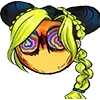 😵‍💫 Эмодзи «Jolyne Kujo Cursed» для Telegram