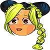 ☺️ Эмодзи «Jolyne Kujo Cursed» для Telegram