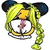 😷 Эмодзи «Jolyne Kujo Cursed» для Telegram