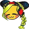 ☺️ Эмодзи «Jolyne Kujo Cursed» для Telegram