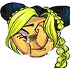 😵 Эмодзи «Jolyne Kujo Cursed» для Telegram
