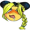 🤤 Эмодзи «Jolyne Kujo Cursed» для Telegram