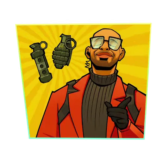 😰 Стикер «Standoff 2» для Telegram