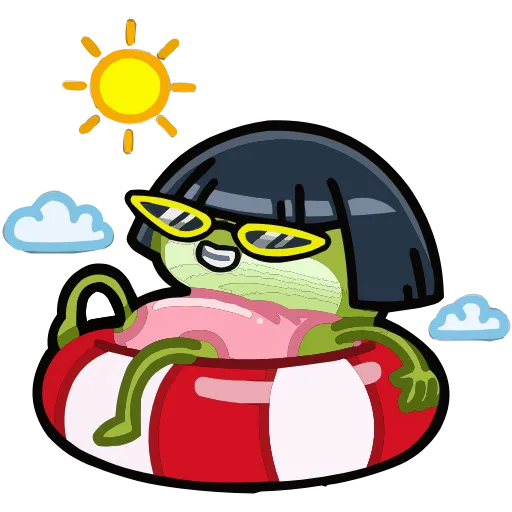 🏖 Эмодзи «Юленька» для Telegram