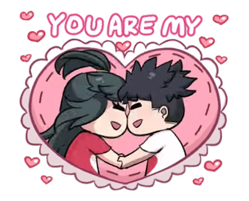 🩷 Стикер «Jun Lemon Valentines Day» для Telegram