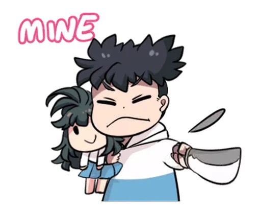 🔪 Стикер «Jun Lemon Valentines Day» для Telegram