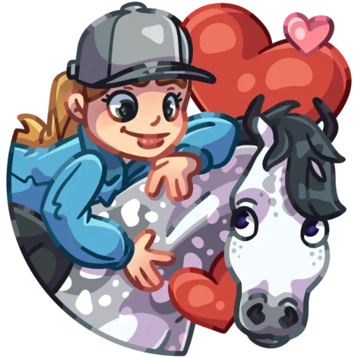 ❤️ Стикер «КСПХ «ЮНА» для Telegram