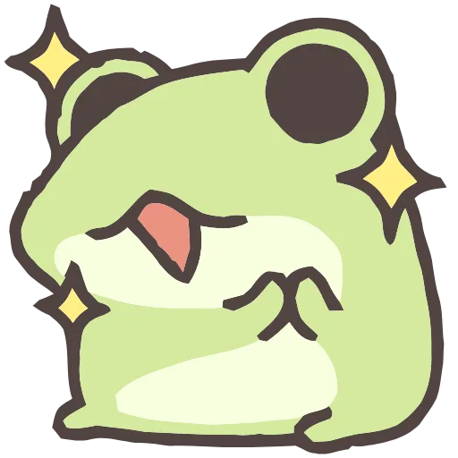 🐸 Эмодзи «Just Frogs» для Telegram