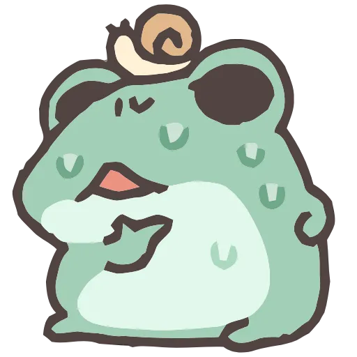 🐸 Эмодзи «Just Frogs» для Telegram