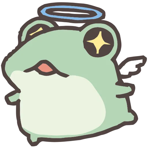 🐸 Эмодзи «Just Frogs» для Telegram