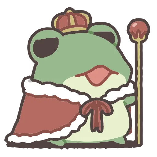 🐸 Эмодзи «Just Frogs» для Telegram