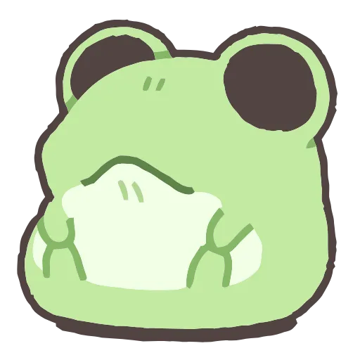 Эмодзи Just Frogs для Telegram — скачать