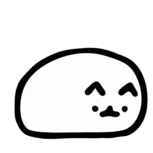 🛼 Эмодзи «Just White Cat Emoji - белый котик» для Telegram