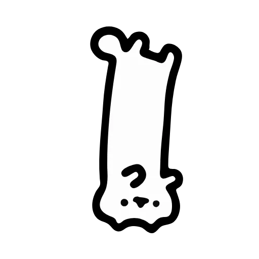 😺 Эмодзи «Just White Cat Emoji - белый котик» для Telegram