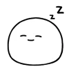 😴 Эмодзи «Just A Mochi» для Telegram