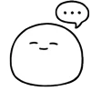 😐 Эмодзи «Just A Mochi» для Telegram