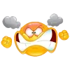 😤 Эмодзи «Колобки смайлы» для Telegram