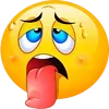 😛 Эмодзи «Колобки смайлы» для Telegram