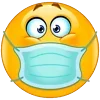 😷 Эмодзи «Колобки смайлы» для Telegram