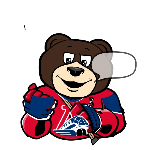 🐻 Стикер «KHL 22/23 mini (animated)» для Telegram