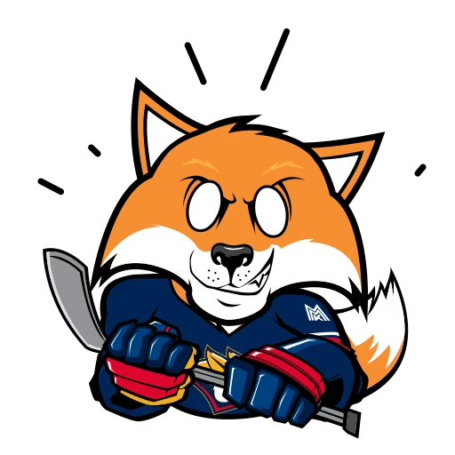 🦊 Стикер «KHL 22/23 mini (animated)» для Telegram