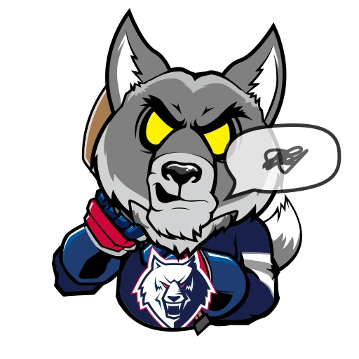🐺 Стикер «KHL 22/23 mini (animated)» для Telegram