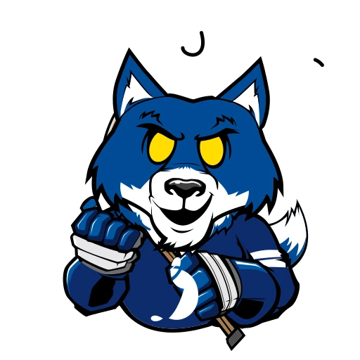 🐺 Стикер «KHL 22/23 mini (animated)» для Telegram