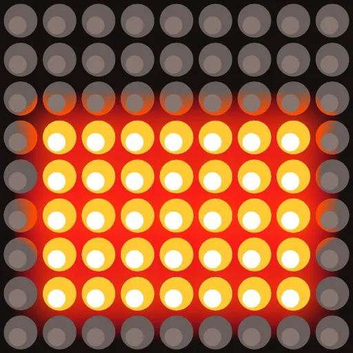 🟰 Эмодзи «Led Screen Emoji #font #foradmins #decor» для Telegram