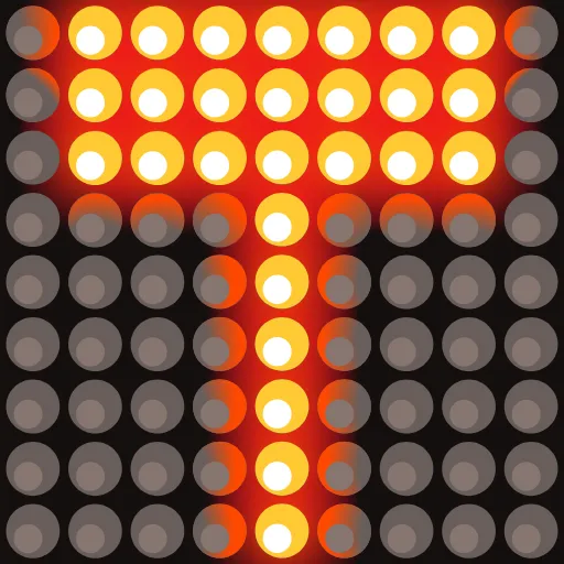 🔠 Эмодзи «Led Screen Emoji #font #foradmins #decor» для Telegram