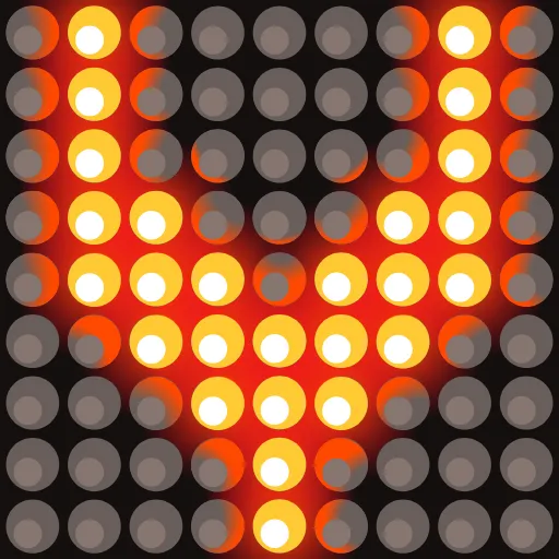 🔠 Эмодзи «Led Screen Emoji #font #foradmins #decor» для Telegram