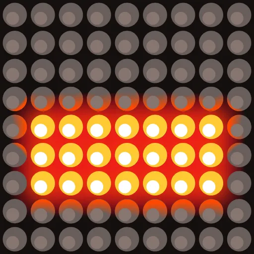 🟰 Эмодзи «Led Screen Emoji #font #foradmins #decor» для Telegram