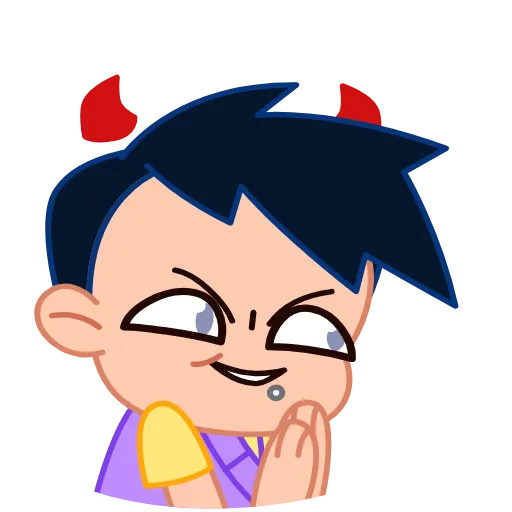 😈 Эмодзи «K-Pop Boys» для Telegram
