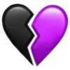 💔 Эмодзи «Purple ➜» для Telegram