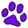 🐾 Эмодзи «Purple ➜» для Telegram