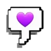 💌 Эмодзи «Purple ➜» для Telegram