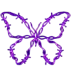 🦋 Эмодзи «Purple ➜» для Telegram