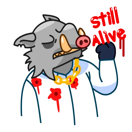 😤 Эмодзи «90's Kaban» для Telegram