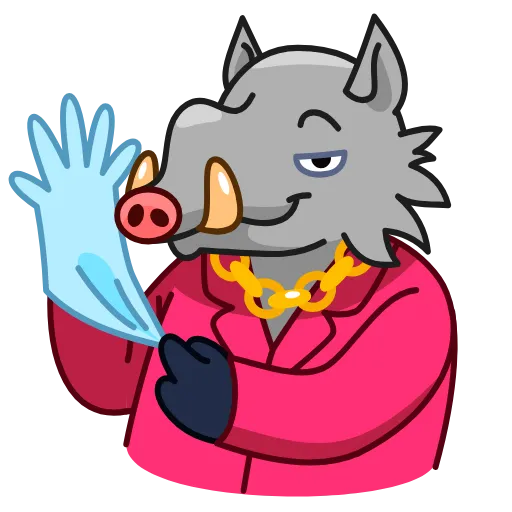 😏 Эмодзи «90's Kaban» для Telegram