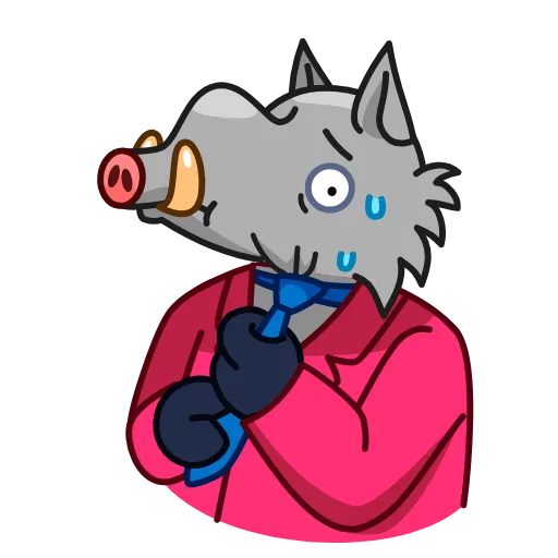 😓 Эмодзи «90's Kaban» для Telegram