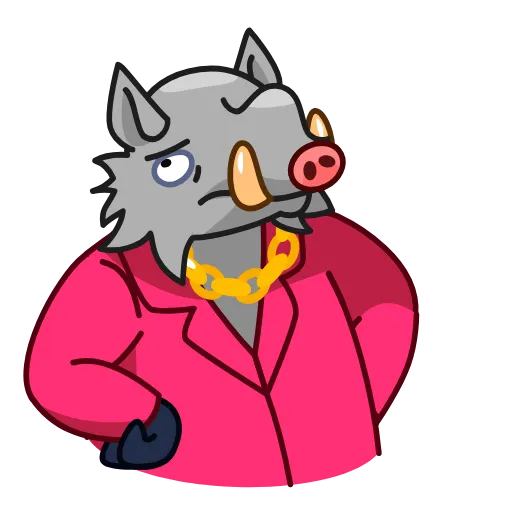 🖕 Эмодзи «90's Kaban» для Telegram