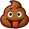 😛 Эмодзи «😍 Набор эмоджи с эмоциями какашки» для Telegram