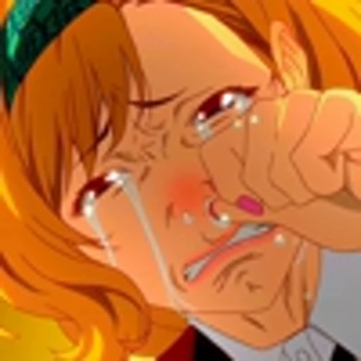 😓 Эмодзи «Kakegurui S1Безумный Азарт 1 Сезон» для Telegram